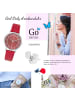 Girl Only Armbanduhr-Analog rot mittel (ca. 34mm) Girl Only Mademoiselle
