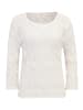 CARTOON Strickpullover mit Rundhalsausschnitt in Pearled Ivory