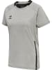 Hummel Hummel T-Shirt Hmlcima Multisport Damen in GREY MELANGE