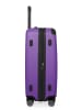 Hauptstadtkoffer Spree - 3er Koffer-Set Trolley Gepäckset, TSA, 4 Rollen (S, M & L) in Aubergine