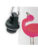 Mr. & Mrs. Panda Kindertrinkflasche Flamingo Stolz ohne Spruch in Weiß