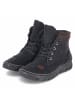 rieker Schnürstiefel in schwarz