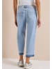 Cecil 7/8 Wide Leg Jeans im Loose Fit in Blau