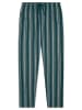 Schiesser Pyjamahose Mix Relax in tiefseegrün