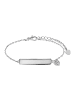Lucardi 925 Silber Armband  Herz