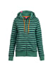 Salzhaut Sweatjacke INGRID in Bottle Green-Navy