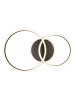 Globo lighting Deckenleuchte "GROUNI" in bronze