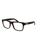 GCDS Unisex Optische Fassungen Quadratisch Braun