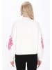 IZIA Women Sweater in offwhite pink