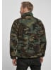 Brandit Fleece Jacket in woodland
