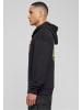 Mister Tee Zip-Kapuzenpullover in black