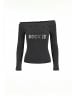 myMo ROCKS Women Longsleeve in Grey Stone Wash