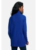 PETER HAHN Pullover silk in ROYALBLAU