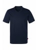 S. Oliver V-Shirt in grau-meliert, navy, schwarz