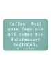 Mr. & Mrs. Panda Magnet Spruch Freude am Kaffee mit Spruch in Meeresbrise