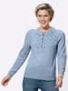 WITT WEIDEN Pullover in bleu-meliert