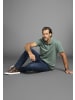 Man's World Poloshirt in grün-blau