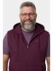Men Plus Sweatjacke in pflaume