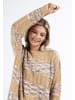 usha FESTIVAL Damen Strick Pullover in Rauchmint Mehrfarbig