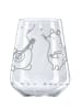 Mr. & Mrs. Panda Gravur Weinglas Big Einheit mit Spruch in Transparent