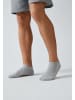 SNOCKS Sneakersocken aus Pflanzenfasern Grau 6 Paar