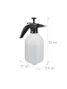 relaxdays Drucksprüher in Weiß/ Schwarz - 2 l