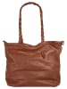Samantha Look Shopper echt Leder in cognac