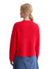 Marc O'Polo V-Neck-Cardigan relaxed in Bright Red