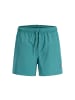 Jack & Jones Badeshorts 1er Pack in Blau/Grün