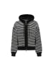 PLUMDALE Women Cardigan in Black Offwhite