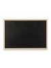 relaxdays Kreidetafel in Schwarz - 40 x 60 cm