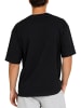 Reichstadt Herren Regular Fit T-Shirt Shoulder Drop in Black