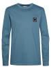 Petrol Industries Forgehill Langarmshirt mit Tasche in Blau