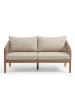 home24 Loungesofa Mori in Braun / Beige