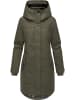 ragwear Wintermantel Jannisa Coat in Dark Olive