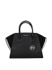 Michael Kors Schwarz Leder Handtasche