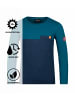 Trollkids Longsleeve "Bergen" in Nachtblau/Dunkelblau