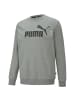 Puma Sweatshirt ESS Big Logo Crew TR in Grau