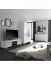 CALICOSY TV-Möbel Firenze in Weiß - (W) 138  x (H) 44  x (L) 42  cm