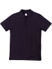 Fruit of the Loom Piqué Unisex-Poloshirt in schwarz