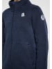 Schmuddelwedda Jungen (Kids) Strickfleecejacke in Marine Melange