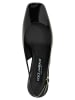 Dolce & Gabbana Schwarz Kalbsleder Mittel Absatz Pumps
