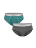 Kisses and Love 2er-Set: Slip in Green