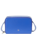 DuDu Umhängetasche Leder 19 cm in kornblume