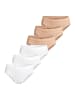 Conta Hüftslip Feinripp in Weiß / beige