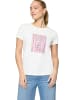 Zero  Printshirt mit Aufdruck in Patch Cream/Pink