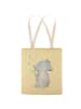 Mr. & Mrs. Panda shopping bag Elefant Seifenblasen ohne Spruch in Gelb Pastell