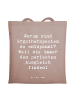 Mr. & Mrs. Panda Shopping Tasche Spruch Ergotherapeutin BalanZeichen ... in Braun Pastell