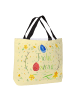Mr. & Mrs. Panda Tote Bag Ostern Frohe Ostern ohne Spruch in Gelb Pastell