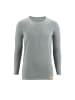 Bruno Banani Unterhemd / Shirt Langarm WARM UP in Grau Melange